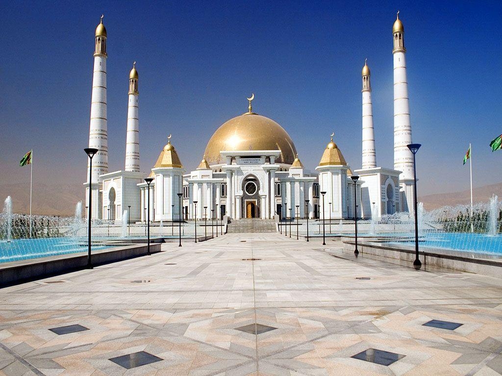 1030x770 Ashkabad, Turkmenistan. Places I've Been. Mosque, Desktop