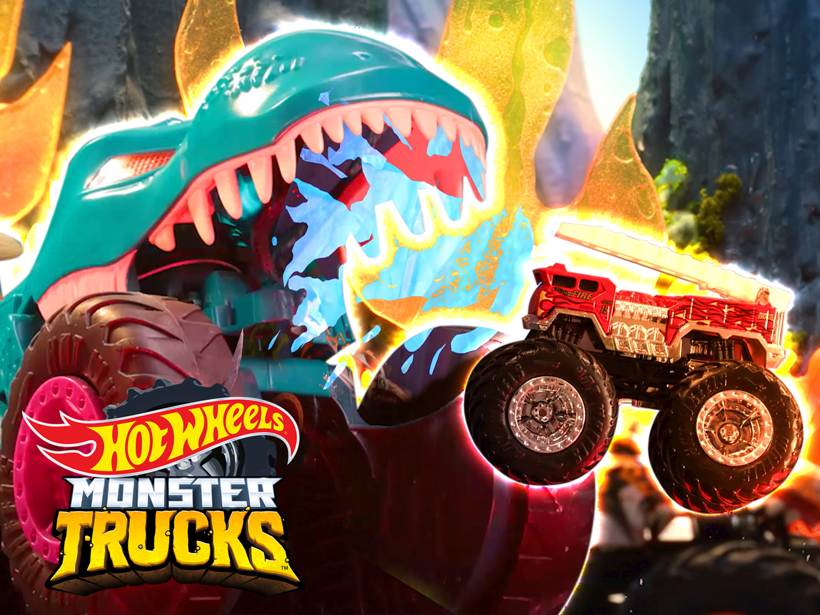 1600x1200 Watch Hot Wheels: Monster Trucks Island, Desktop