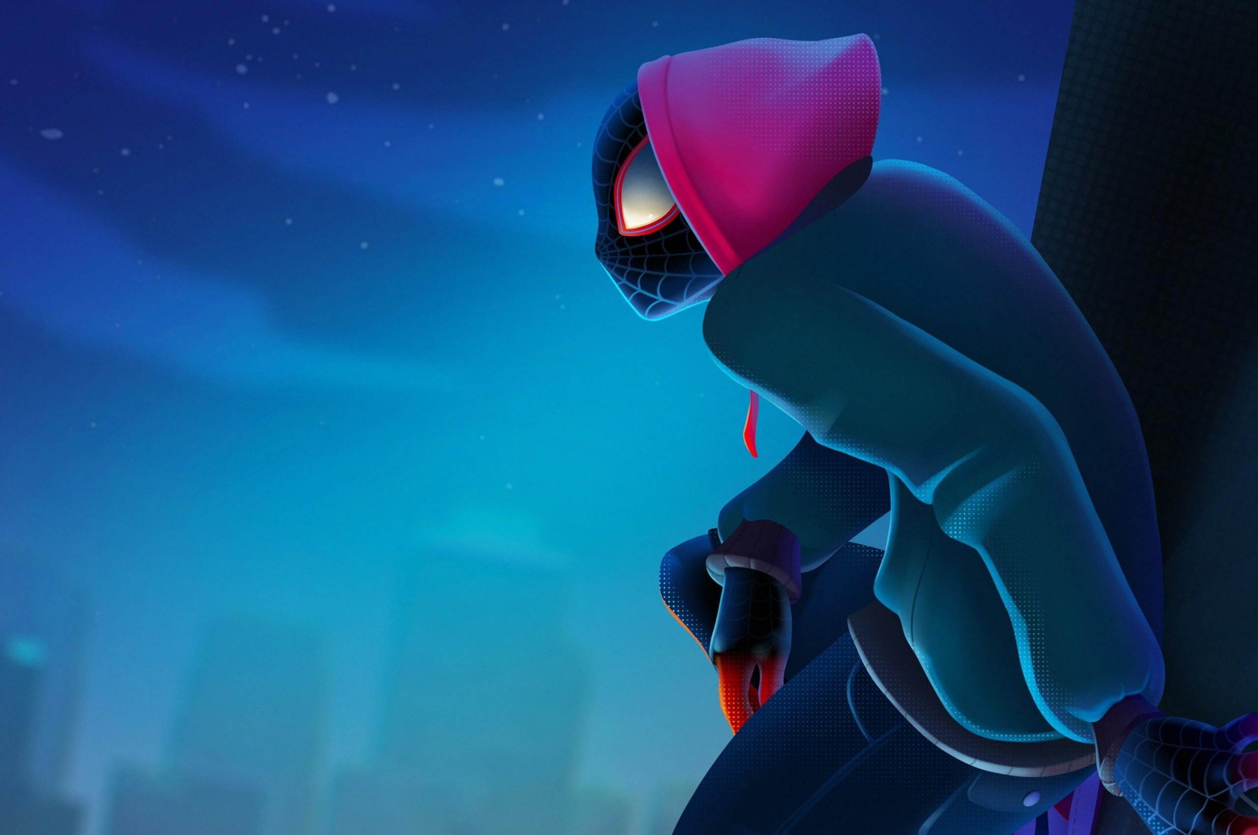 2560x1700 Download  Miles Morales, Spider Man: Into The Spider Verse, Desktop