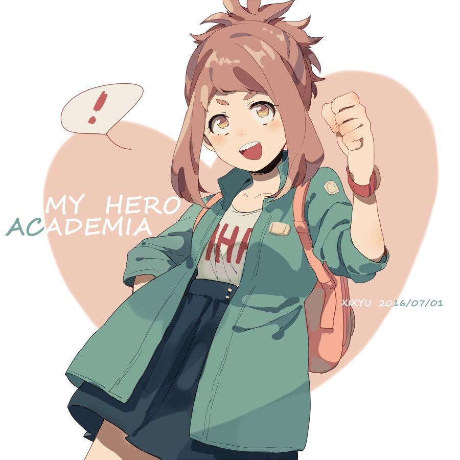 900x900 Uraraka Ochako no Hero Academia Anime Image Board, Phone