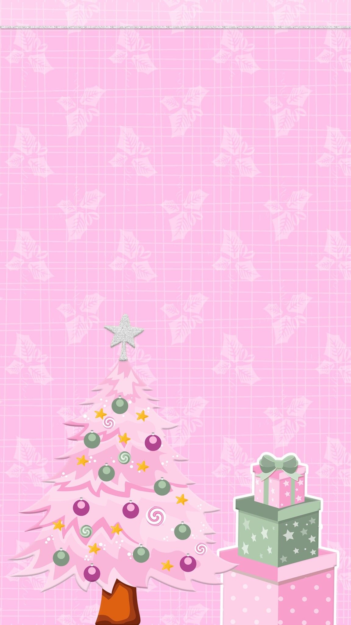 1160x2050 Pink Christmas Wallpaper, HD Pink Christmas Background on WallpaperBat, Phone