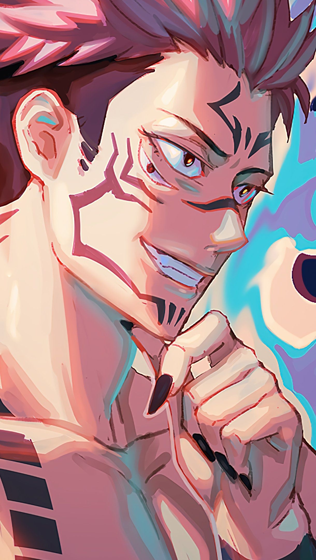 1220x2160 Jujutsu Kaisen 4K Sukuna Wallpaper.imgbud.vercel.app, Phone