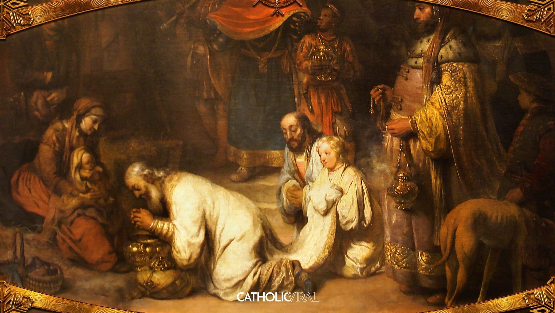 1920x1090 Gorgeous Classical Paintings of the Nativity- HD Christmas Wallpaper CatholicViral, Desktop