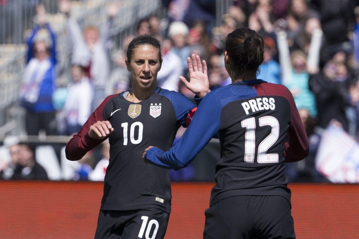 1200x800 USWNT stars Carli Lloyd and Christen Press, league MVP Sam Kerr, Desktop