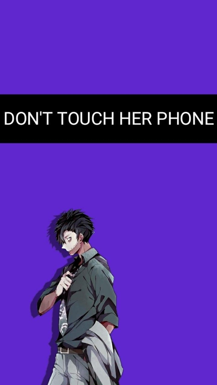 720x1280 Anime Don't Touch My Phone Wallpaper Free Anime Don't Touch My Phone Background, Phone