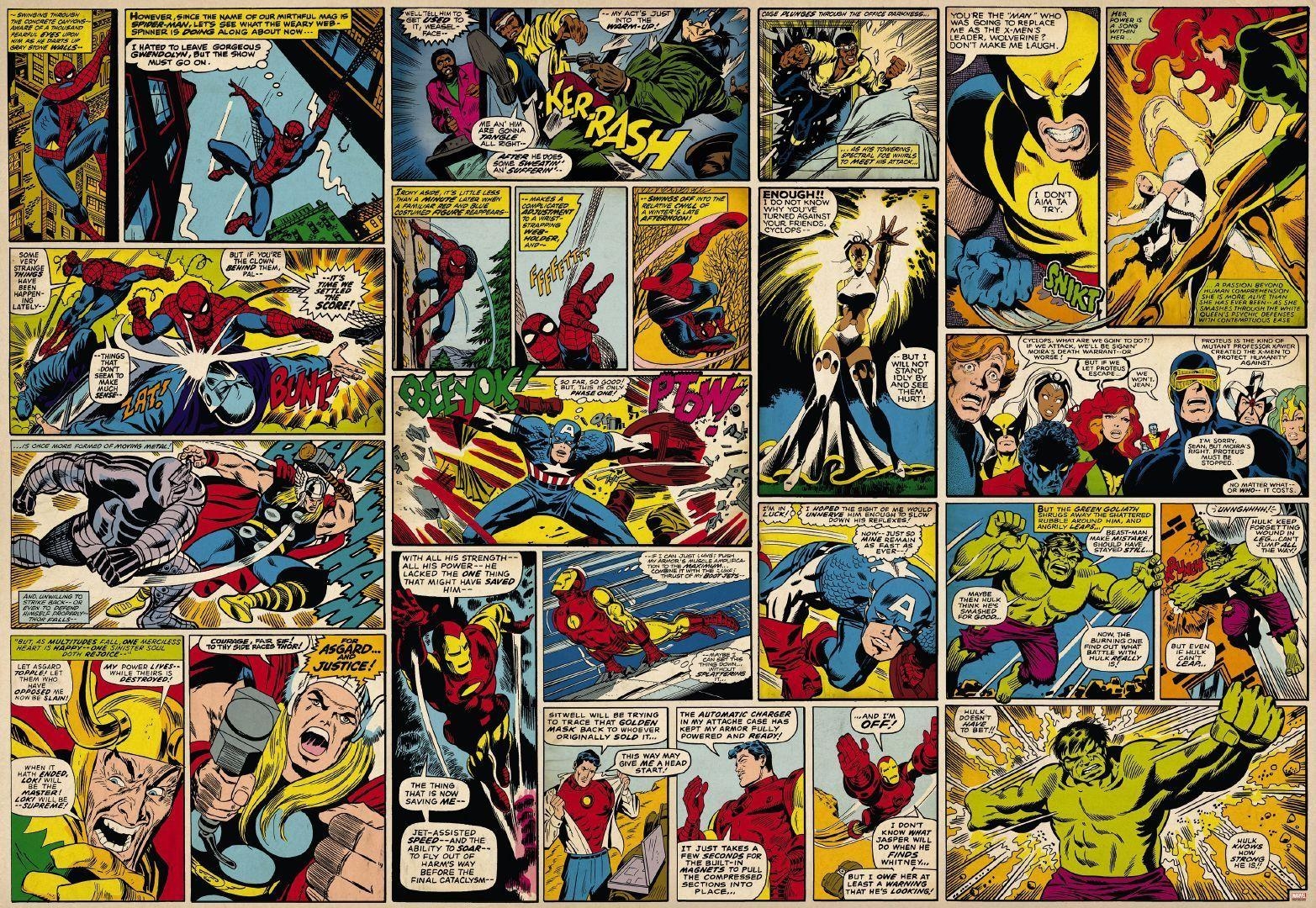 1570x1080 super hero comic wrapping paper Marvel Comic Heroes. crafts, Desktop