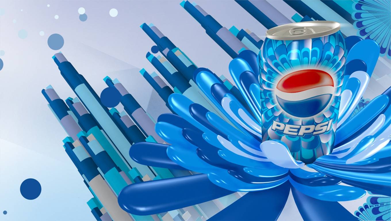 1360x770 Pepsi Splash Wallpaper, Desktop