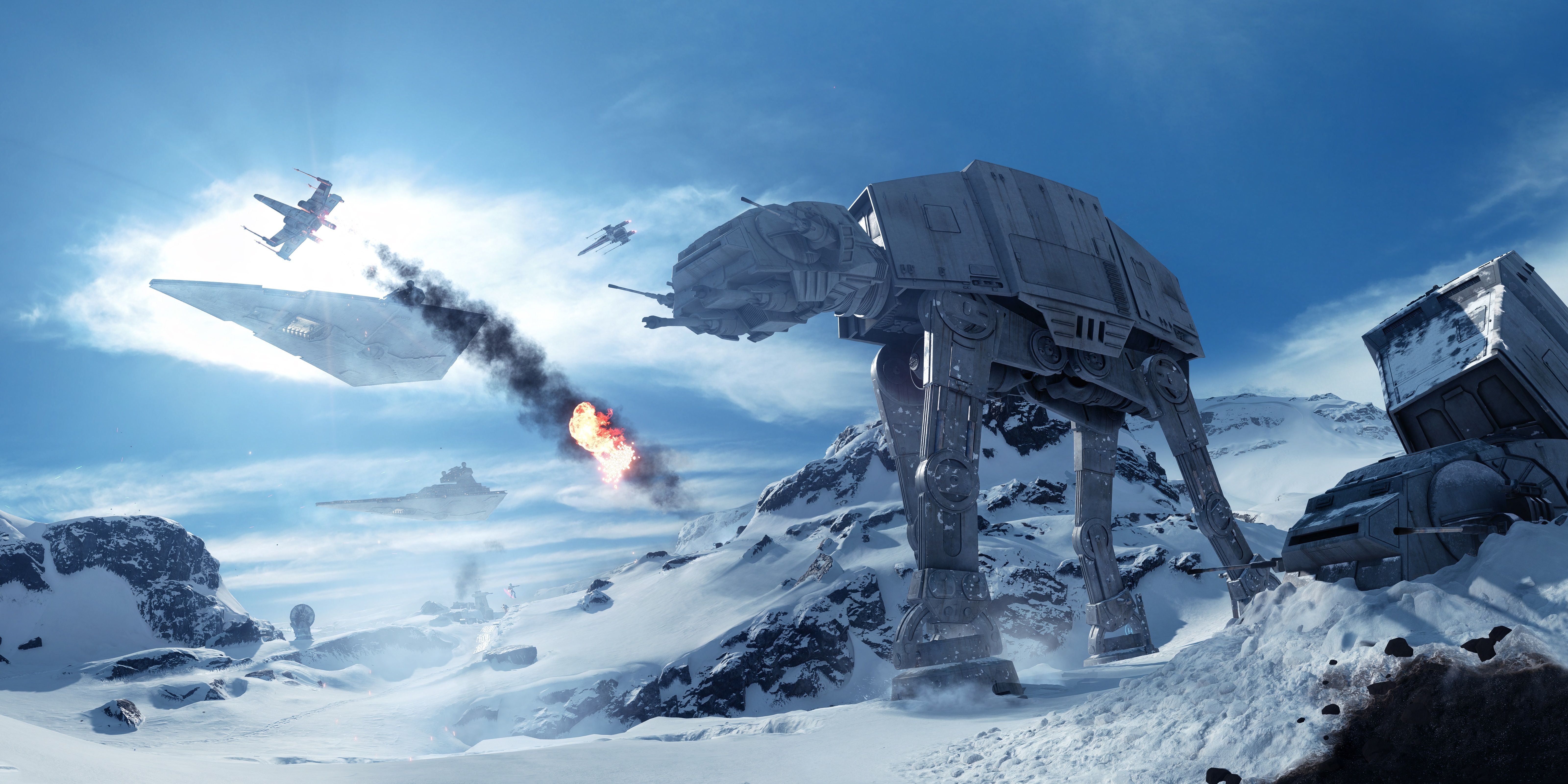 6400x3200 Star Wars Battlefront (2015) 4k Ultra HD Wallpaper, Dual Screen