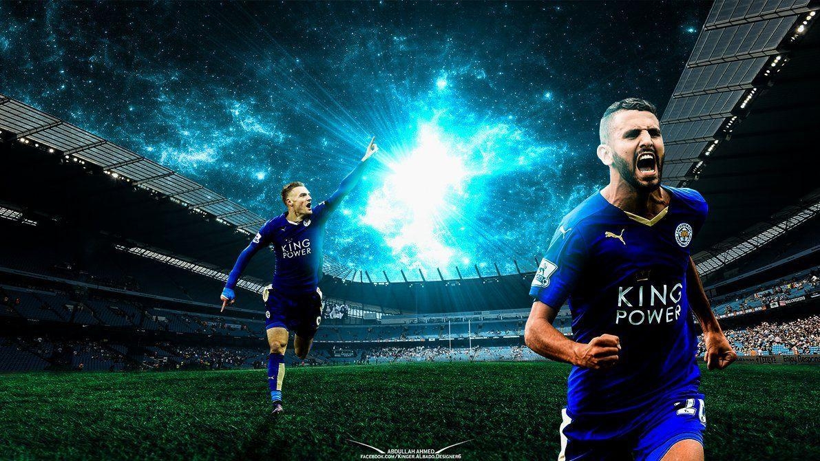 1200x670 wallpaper for riyad mahrez and jamie vardy Wallpaper, HD, Desktop