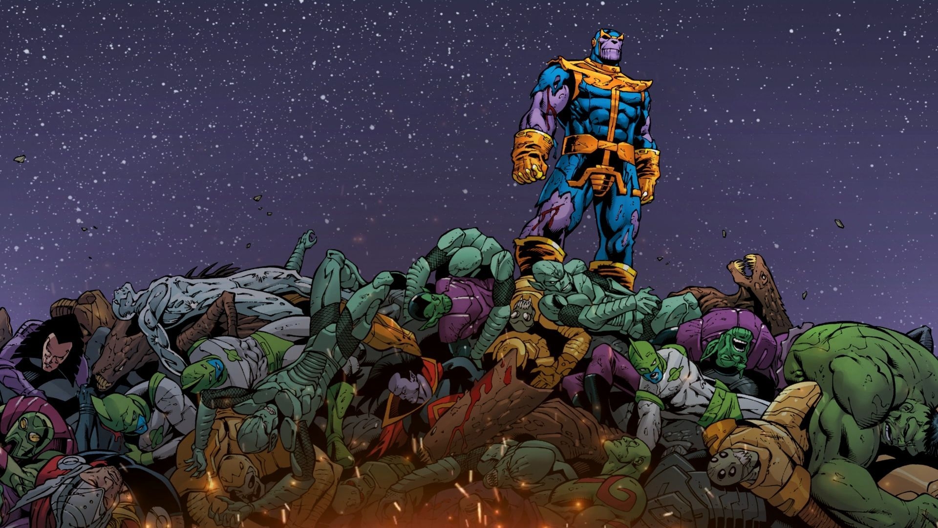 1920x1080 Thanos The Mad Titan 4K Live Wallpaper, Desktop