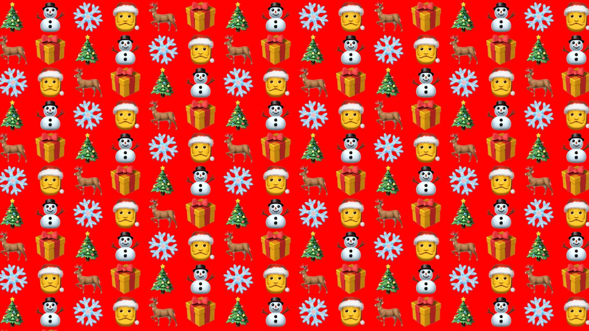 1920x1080 Christmas Emoji Trivia, Desktop