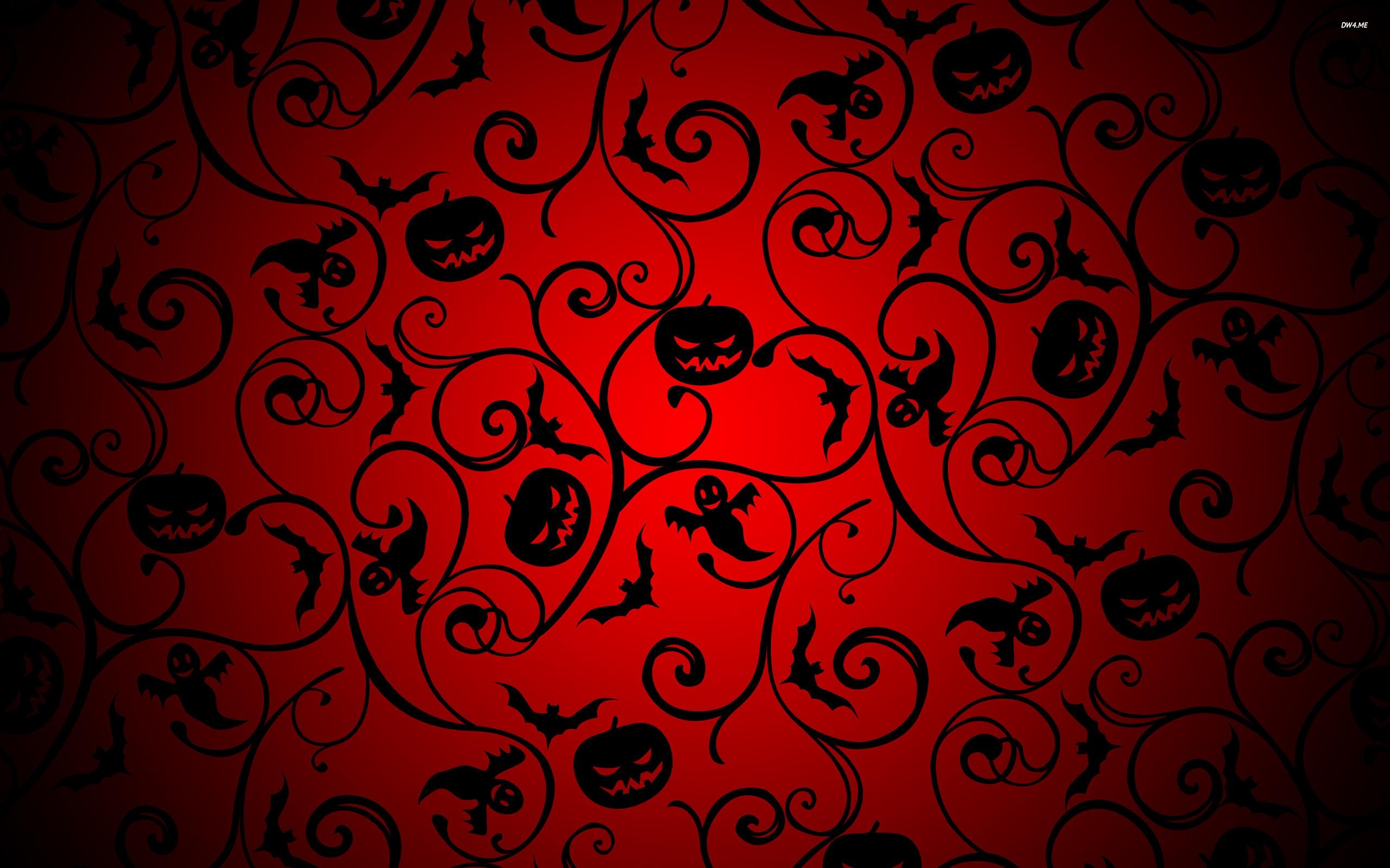 2560x1600 Halloween Pattern Wallpaper Free Halloween Pattern Background, Desktop