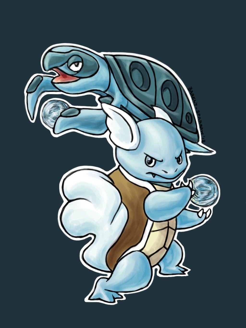 1030x1370 Wartortle And Tirtouga By Barely Sparrow, Phone
