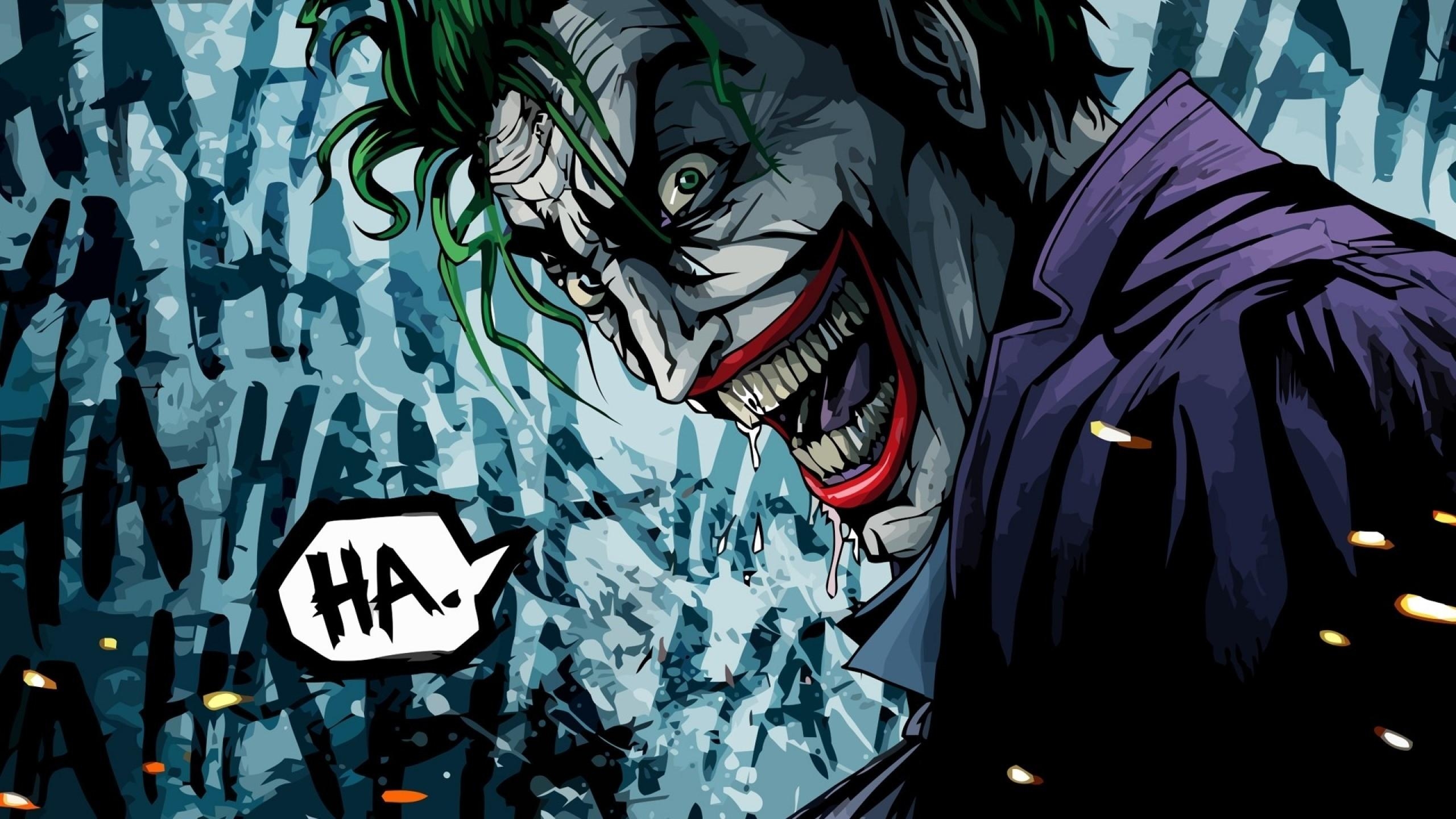 2560x1440 Joker Comic Wallpaper, Desktop