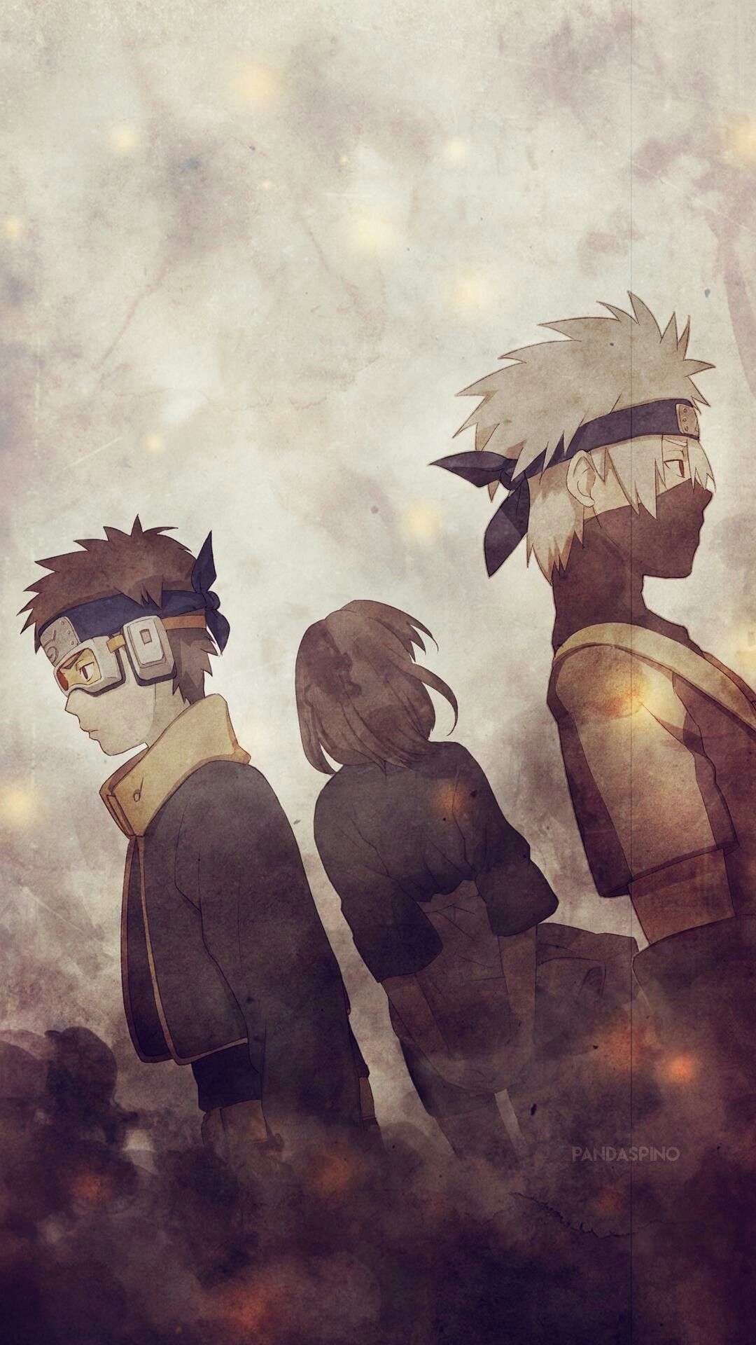 1080x1920 Wallpaper iPhone Wallpaper Kakashi And Obito, Phone