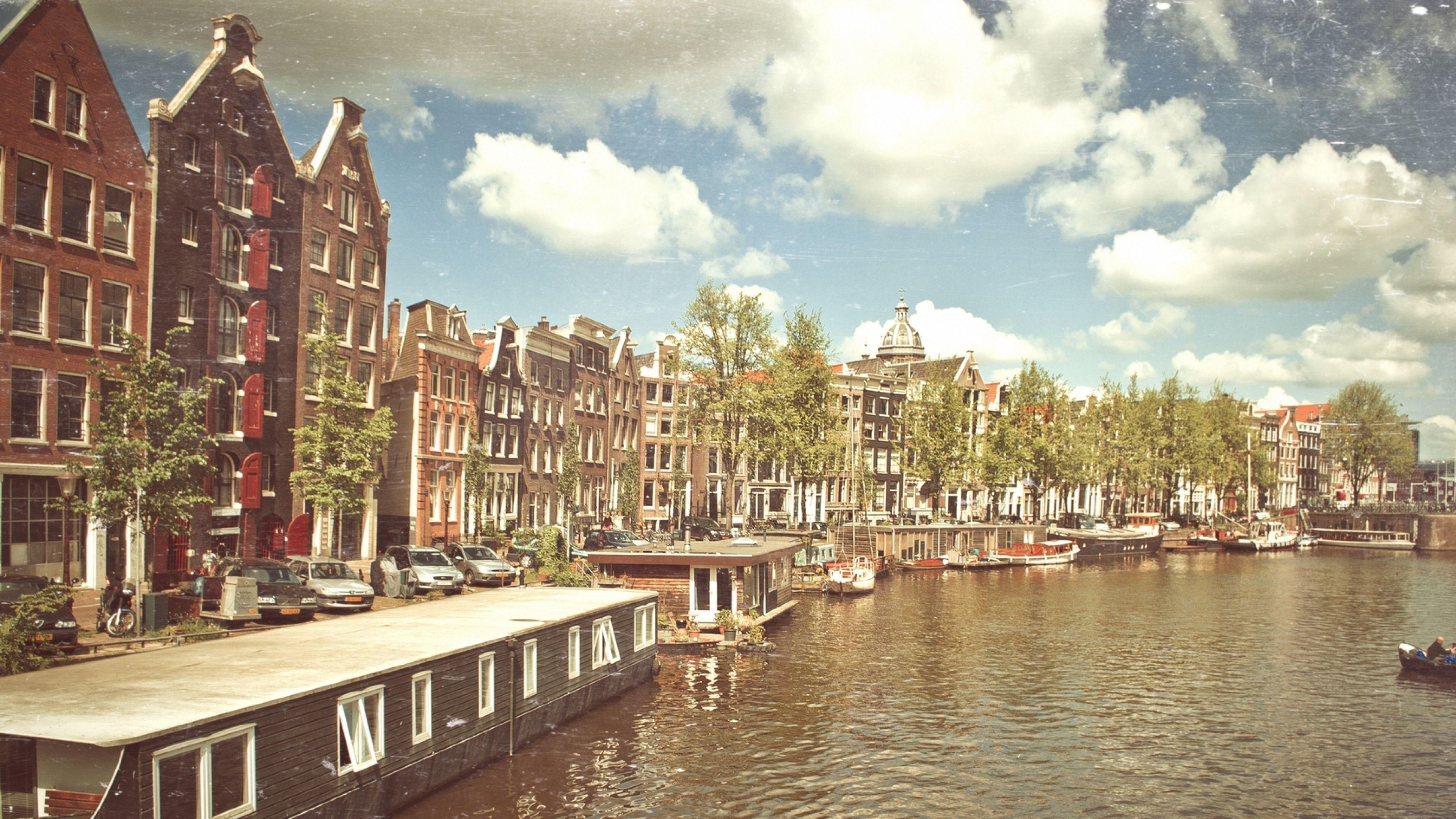 3840x2160 4K Ultra HD Amsterdam Wallpaper HD, Desktop Background, Desktop