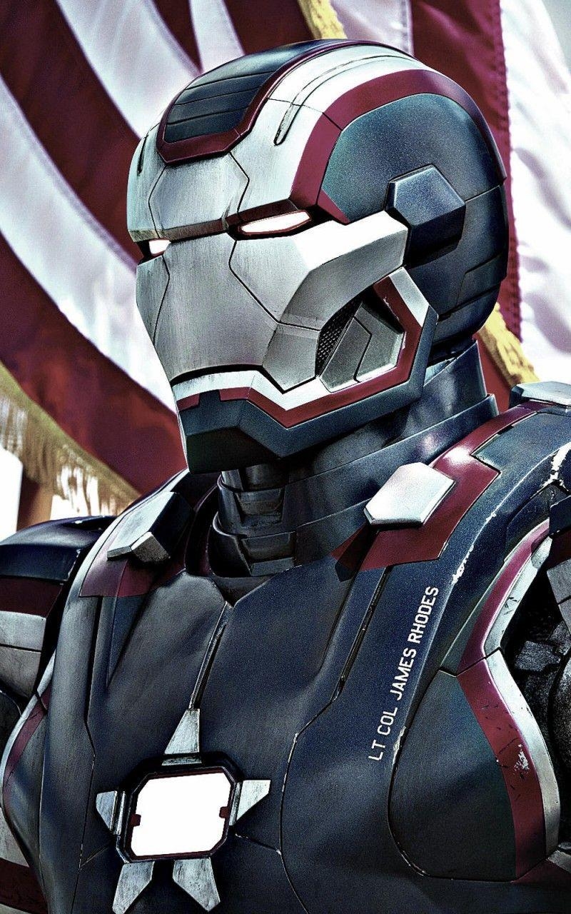 800x1280 Samsung Galaxy Tab Active Wallpaper: Iron patriot android, Phone