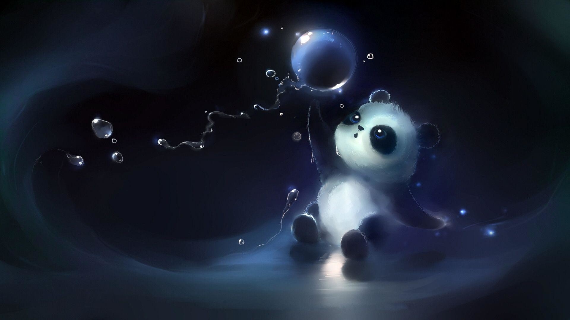 1920x1080 Cute Panda Wallpaper, Desktop