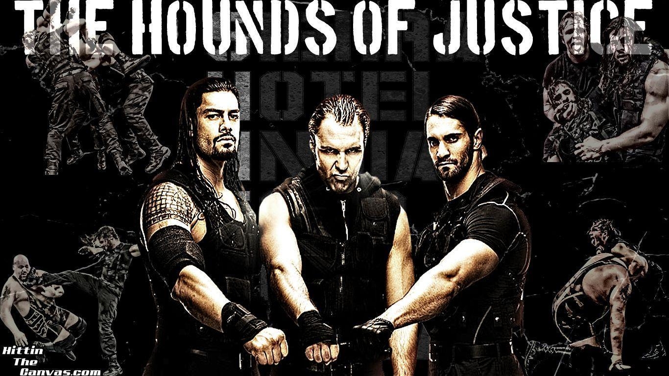 1370x770 WWE The Shield Wallpaper, Desktop