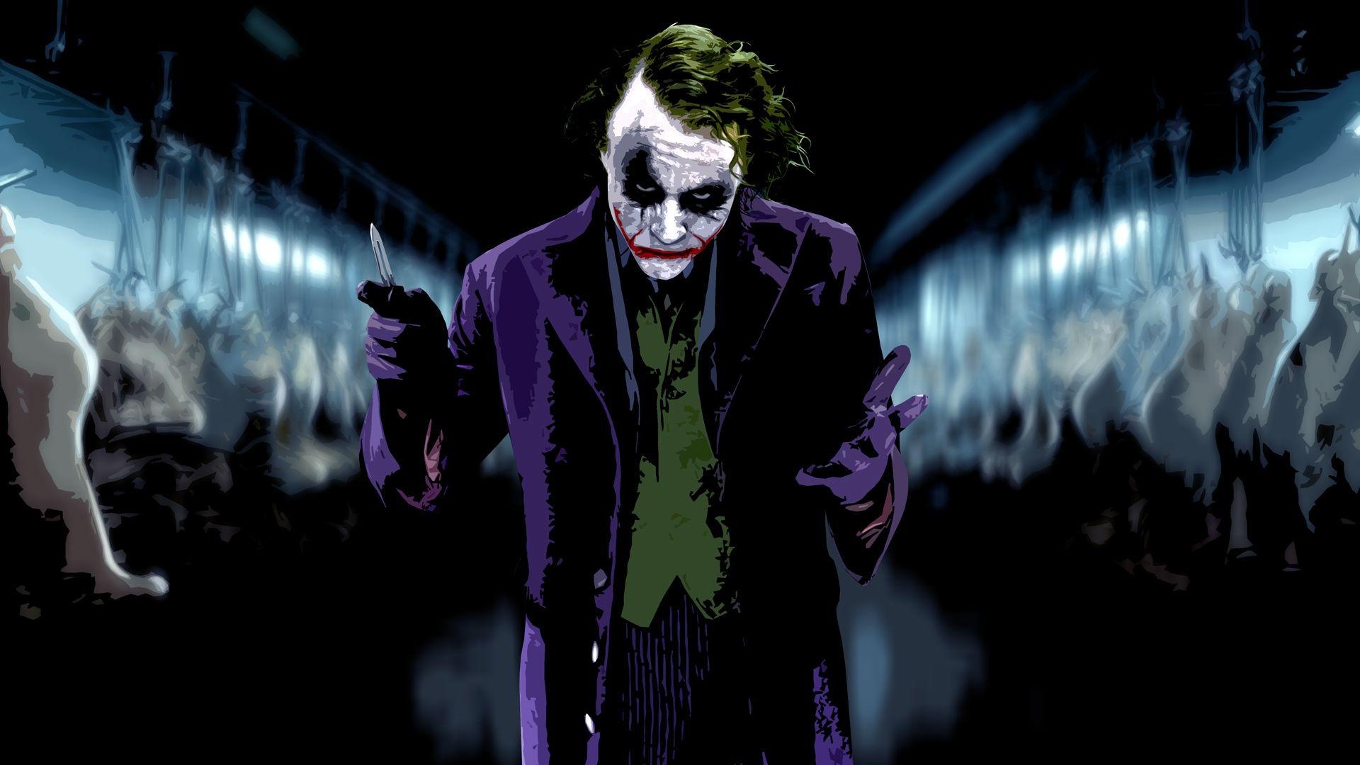 1920x1080 The Joker, Heath Ledger Wallpaper / WallpaperJam.com, Desktop