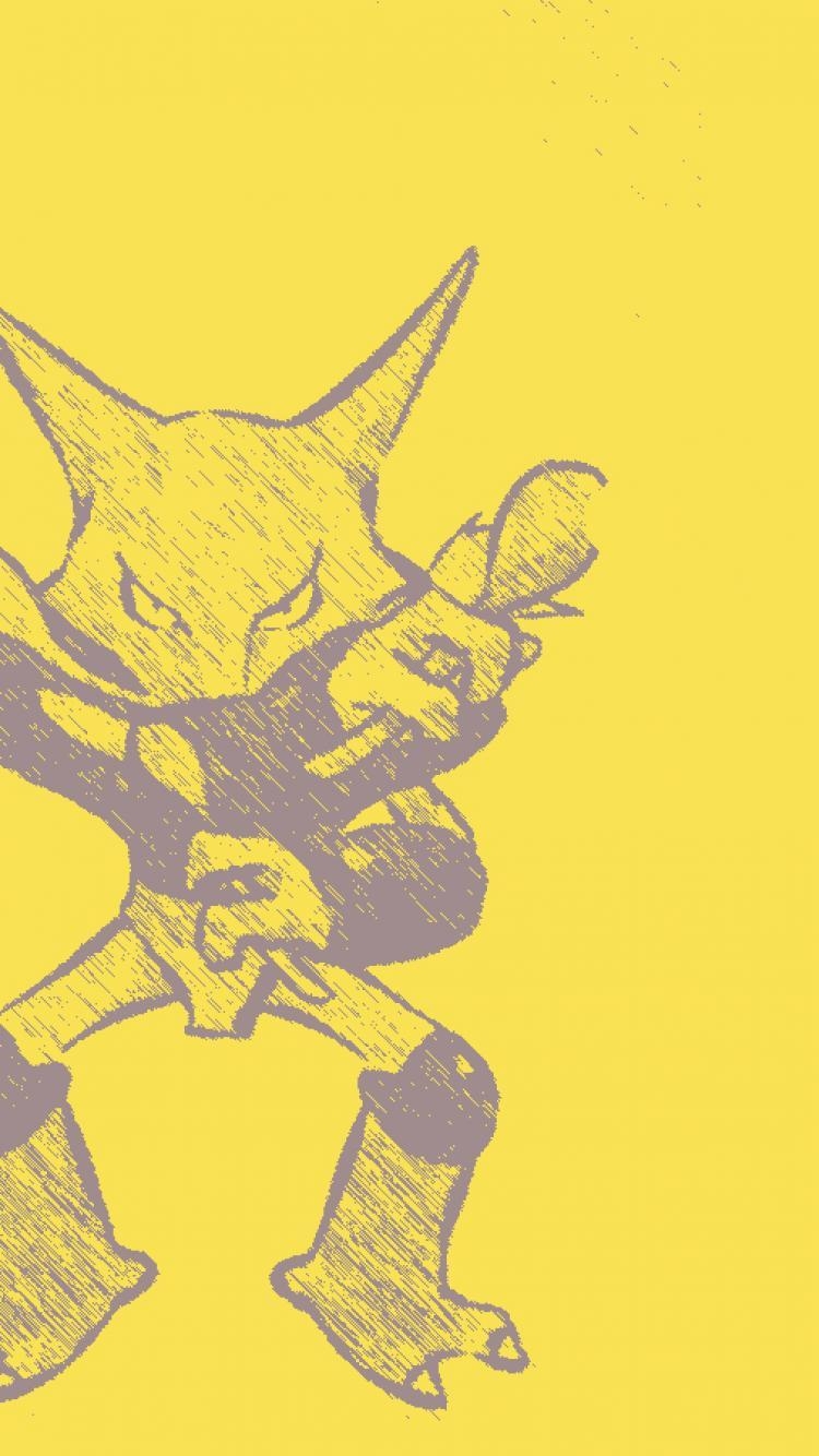 750x1340 pokemon anime alakazam kadabra, Phone