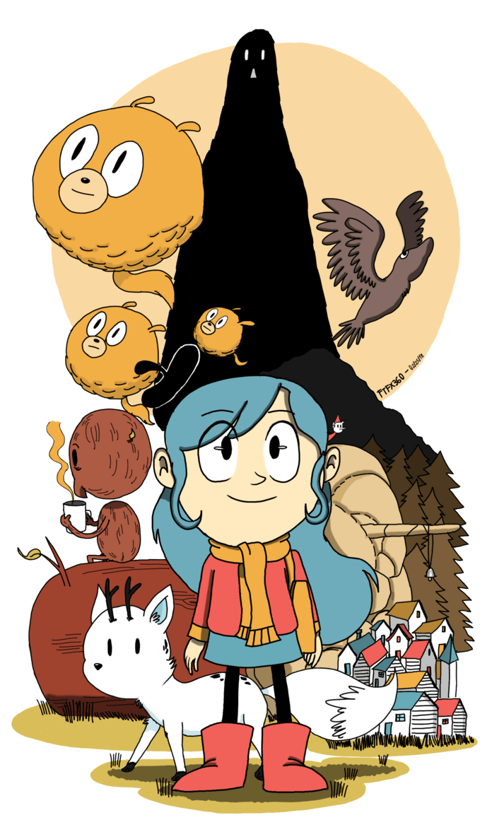 690x1160 Luke Pearson's Hilda, Phone