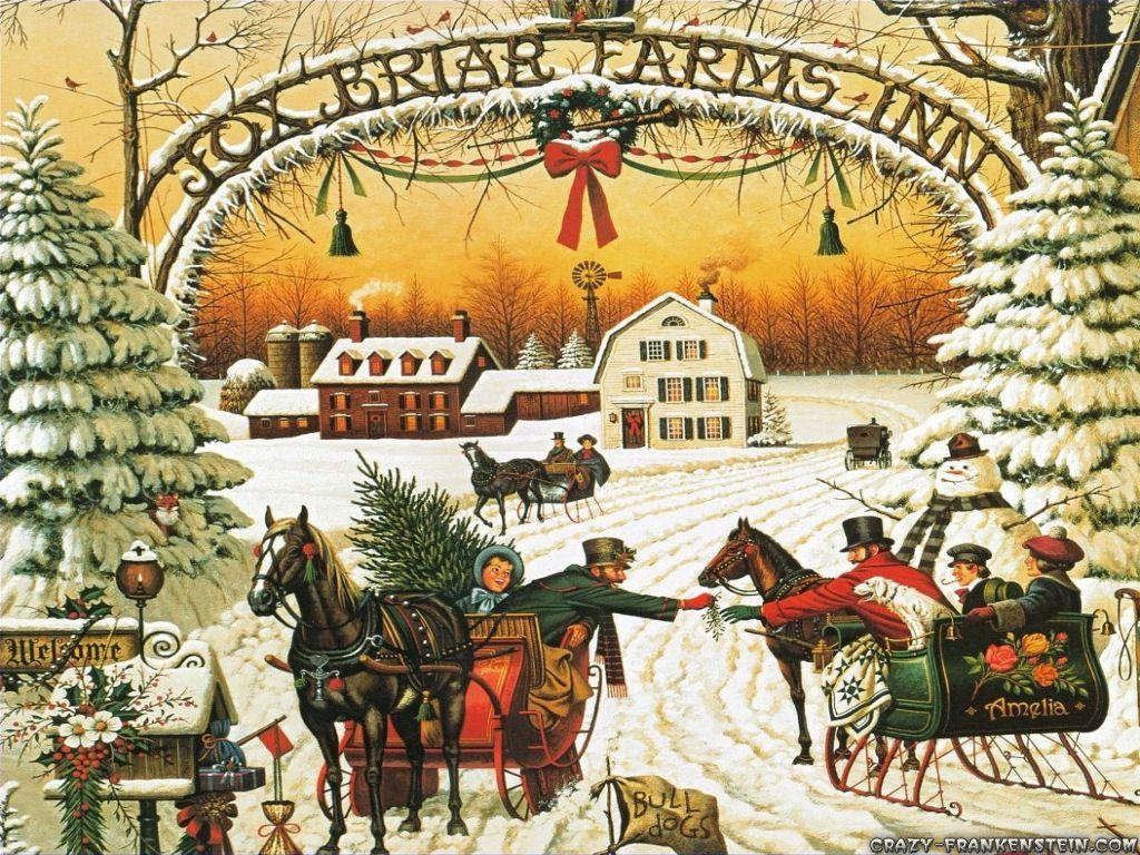 1030x770 Vintage Christmas Desktop Wallpaper Free Vintage, Desktop