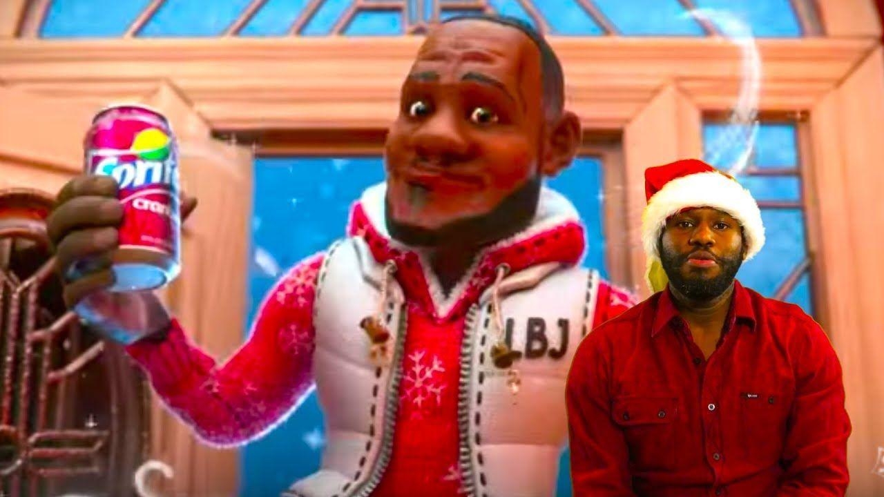 1280x720 LeBron James' Sprite Christmas Commercial, Cranberry Animated, Desktop