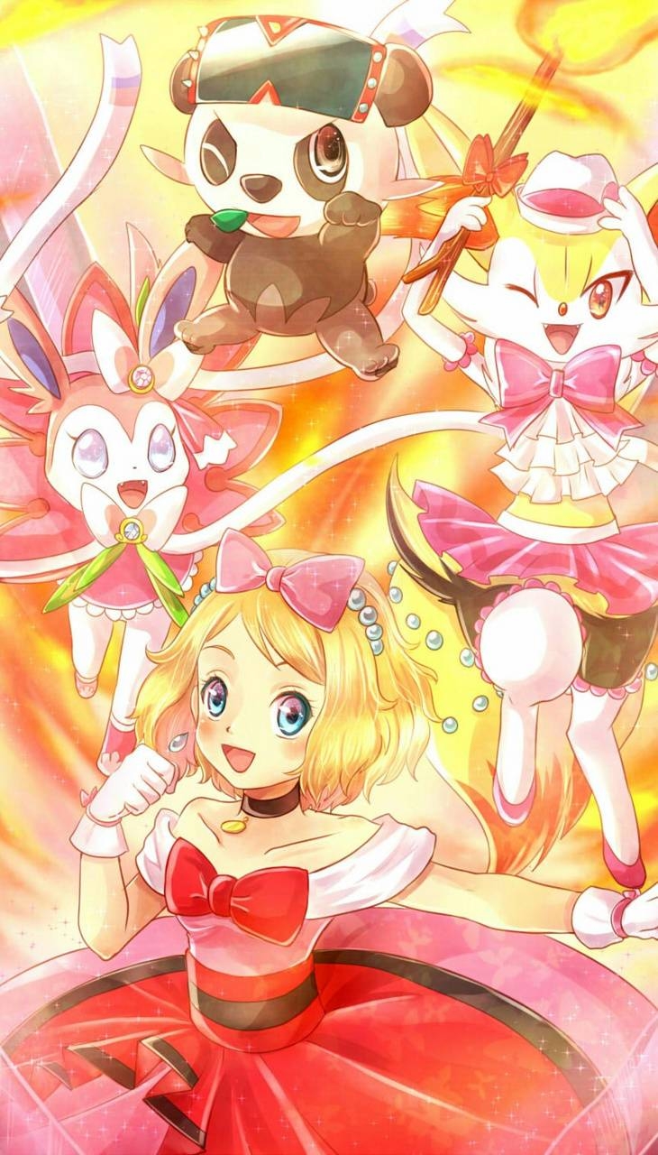 730x1280 Pokemon Serena Wallpaper, Phone