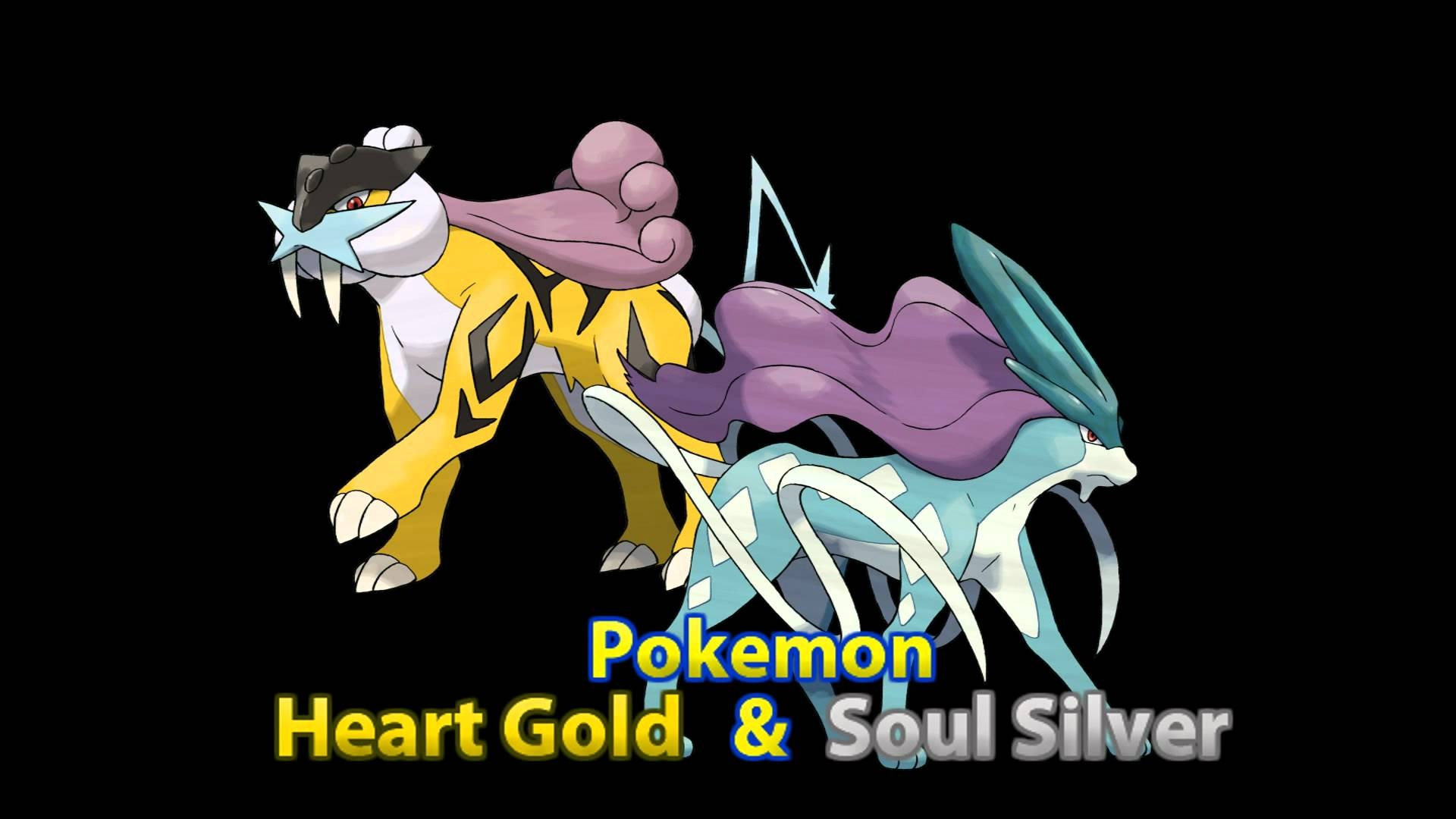 1920x1080 ♪ Pokemon Heart Gold & Soul Silver and Suicune Battle, Desktop