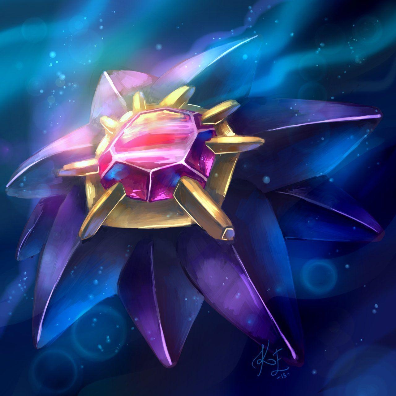 1280x1280 starmie. Pokemon. Pokémon, Fan art and Original pokemon, Phone