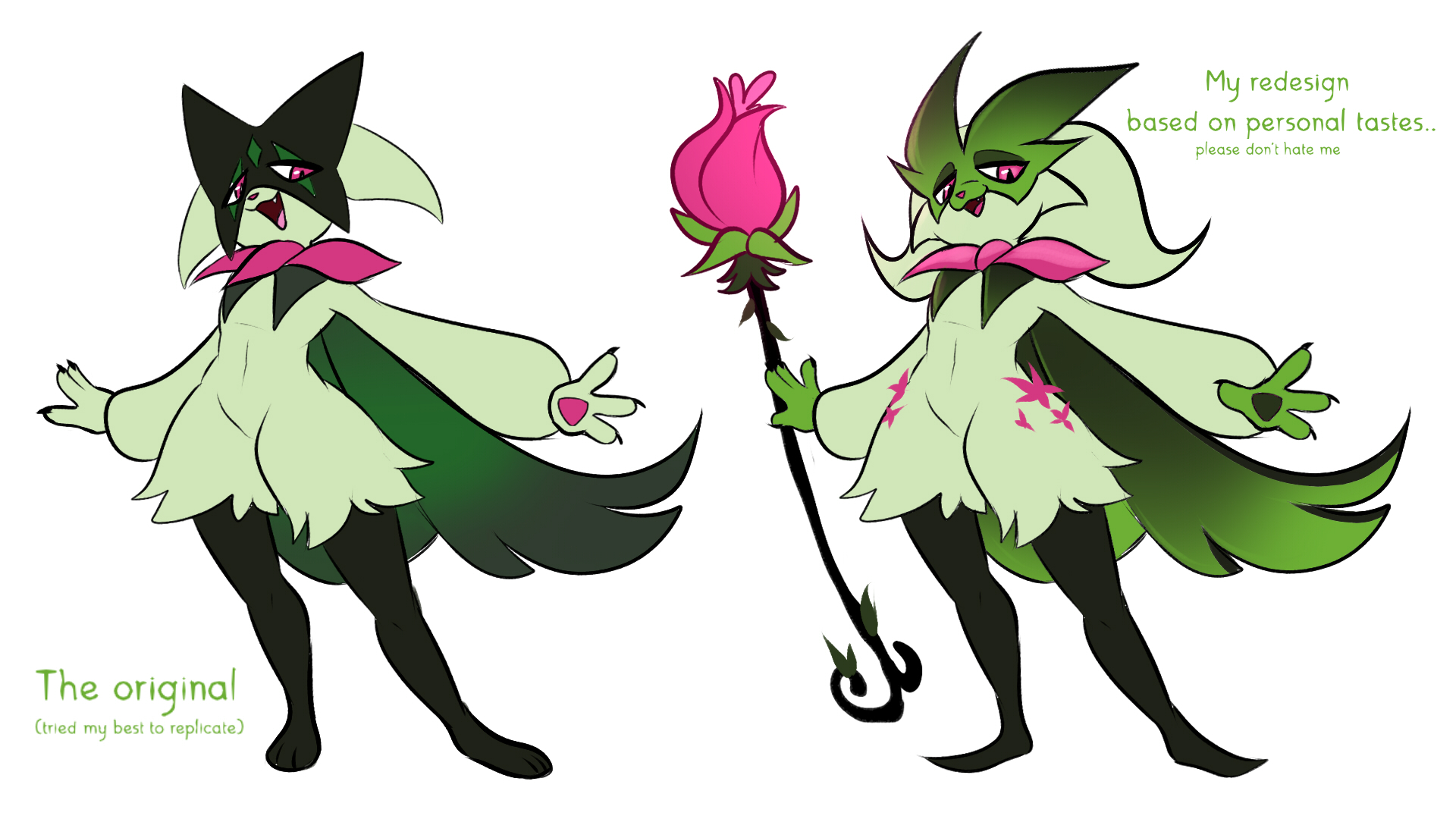 1920x1080 Nicole Schroom like the idea of ​​being a magical grass cat, but I wish it still had the leaf mask I did a redesign of what I thought would, Desktop