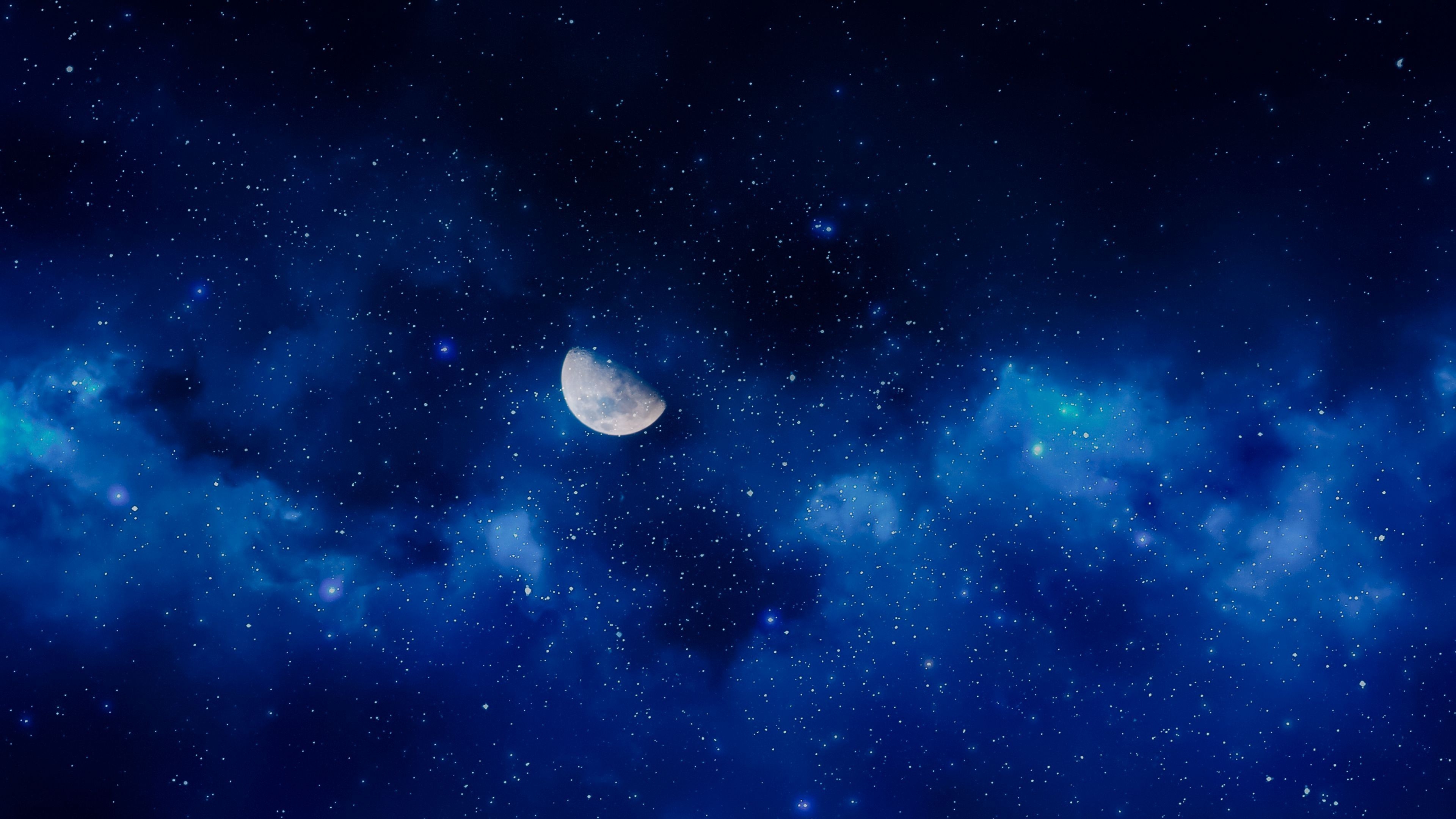 3840x2160 Moon 2048X1152, Desktop