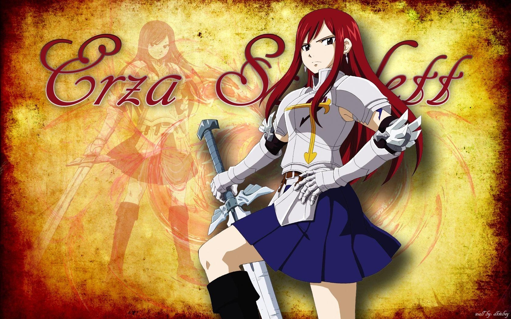 1680x1050 Erza Scarlet TAIL Anime Image, Desktop