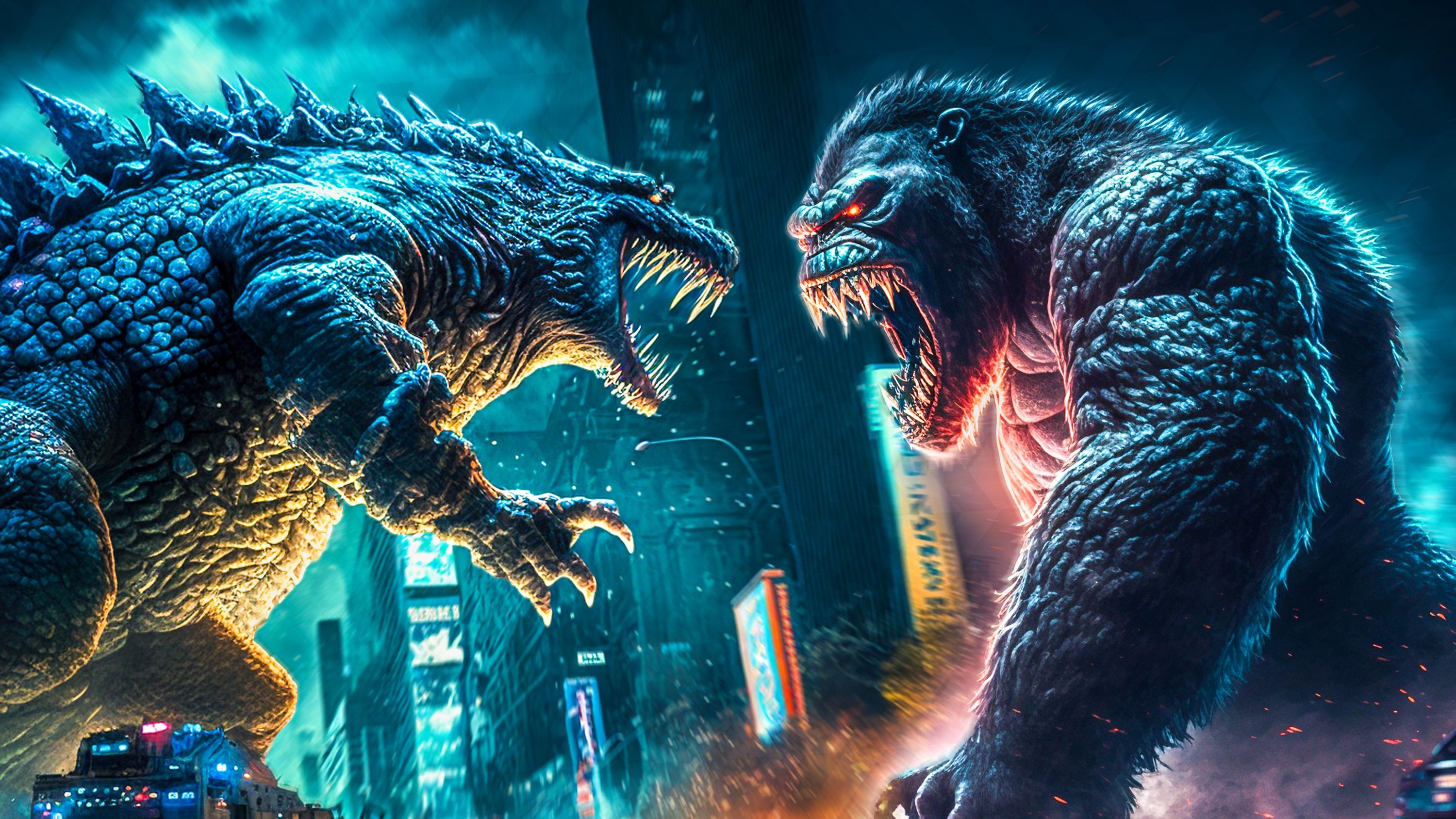 3000x1690 Godzilla x Kong: The New Empire Movie Preview & Show News, Desktop