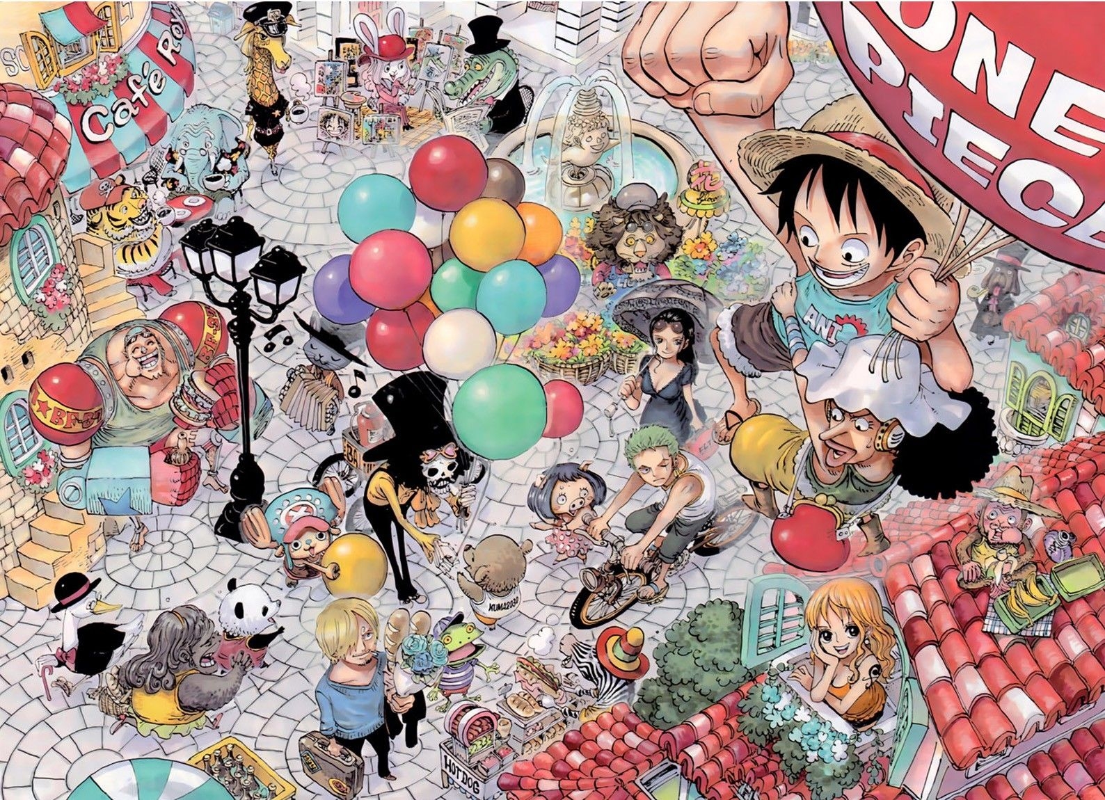 1590x1150 Download Wallpaper, Download 1920x1440 robin one piece anime roronoa zoro chopper franky one piece brook one piece monkey d luffy nam Wallpaper –Free Wallpaper Download, Desktop