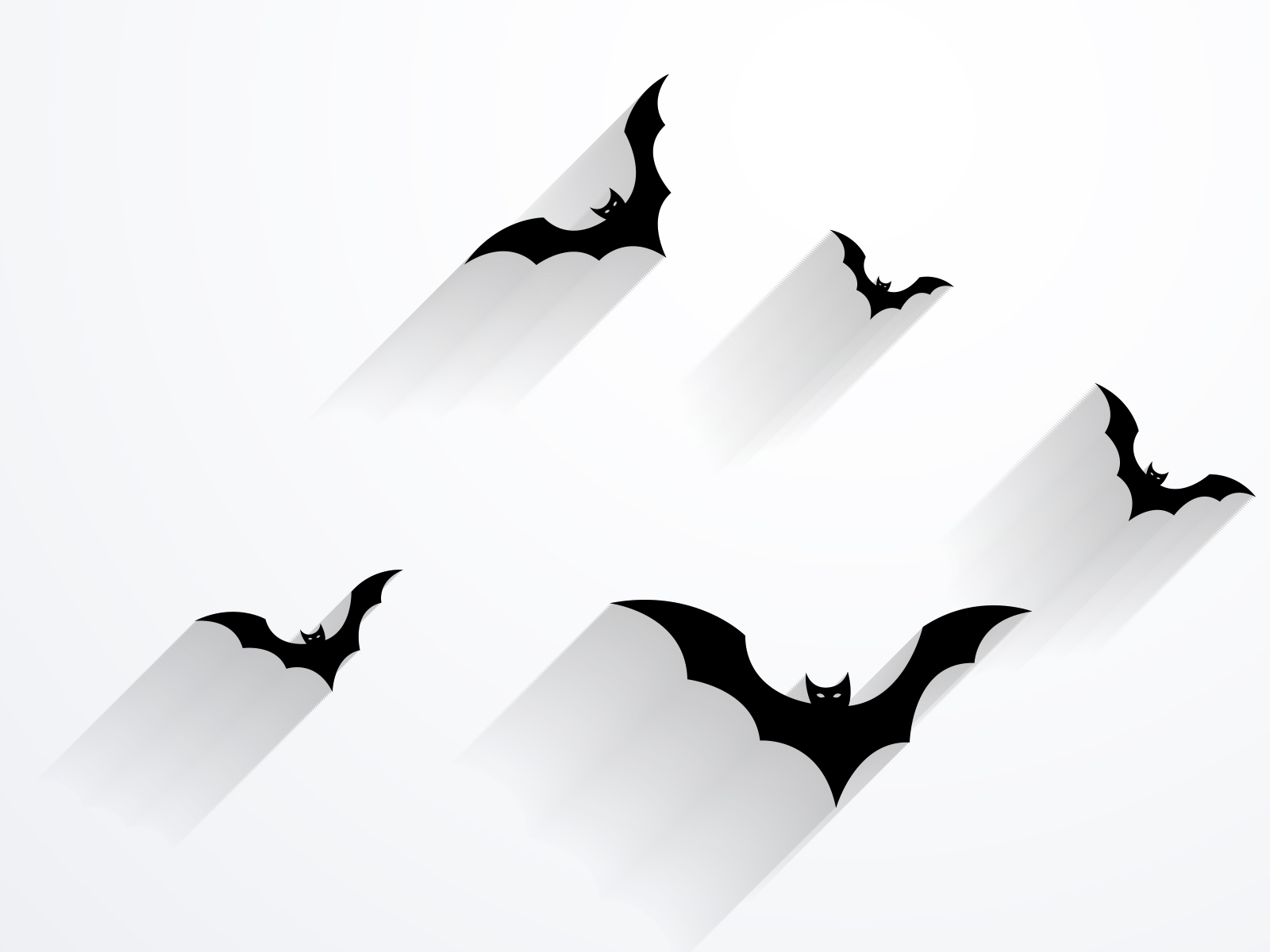 1600x1200 Halloween Black Christmas White PPT Graphic Background for Powerpoint, Desktop