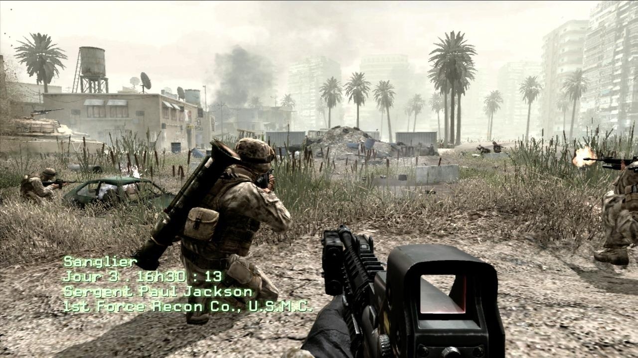 1280x720 COD 4 Modern Warfare wallpaperx720, Desktop