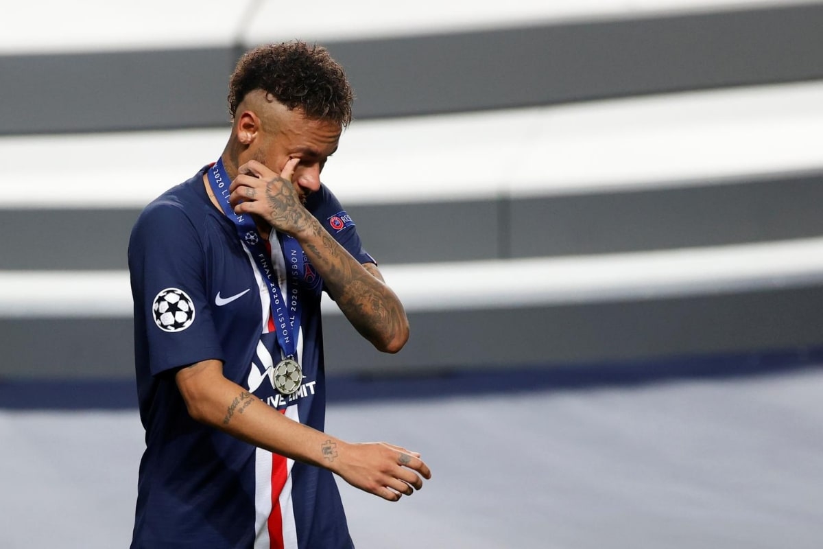 1200x800 See Photo: Neymar Just Couldn't Stop Crying as PSG Fail to Win UEFA Champions League, Desktop