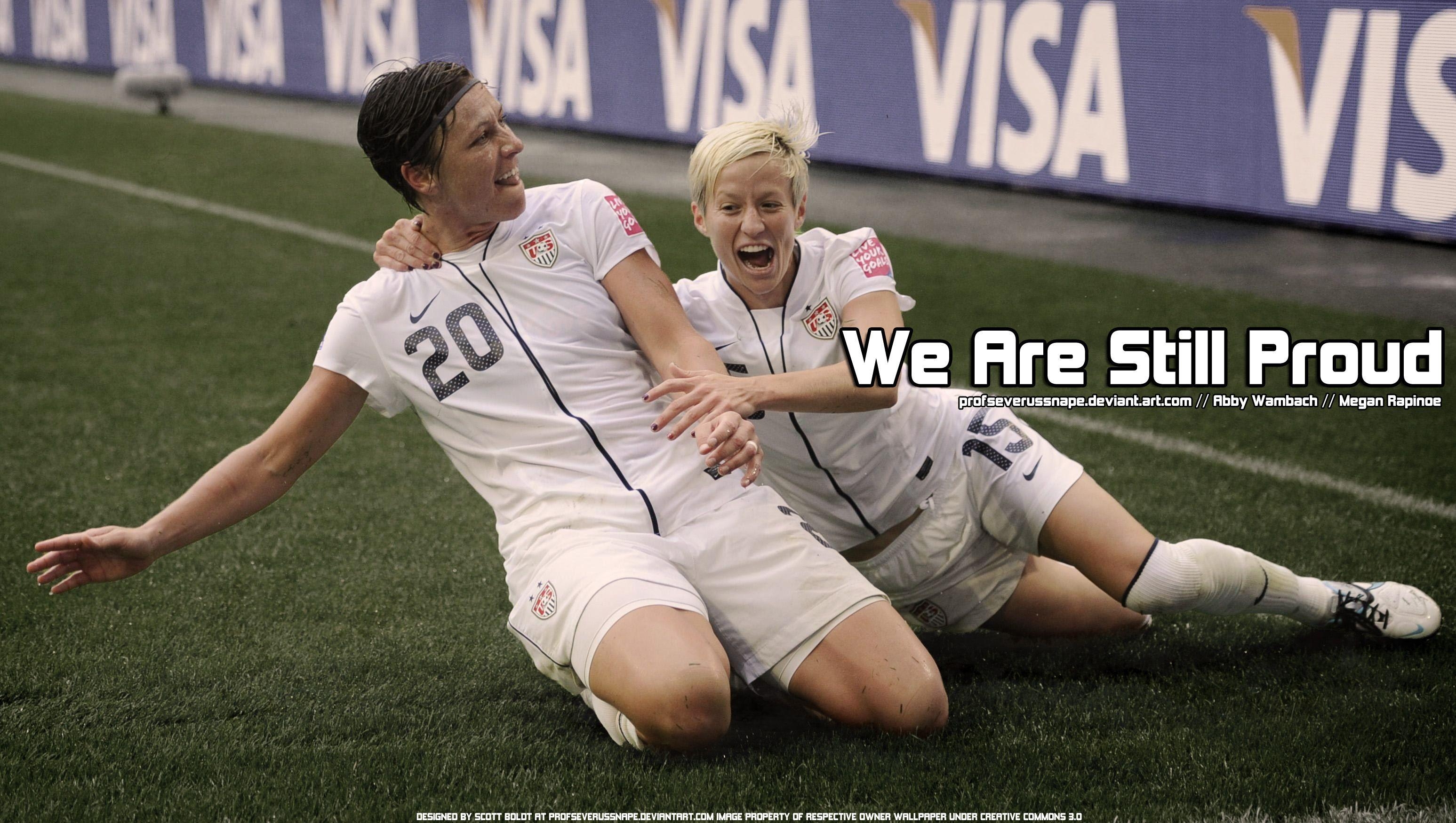 3100x1750 USWNT Abby Wambach Megan Rapinoe World Cup Soccer Football. My, Desktop