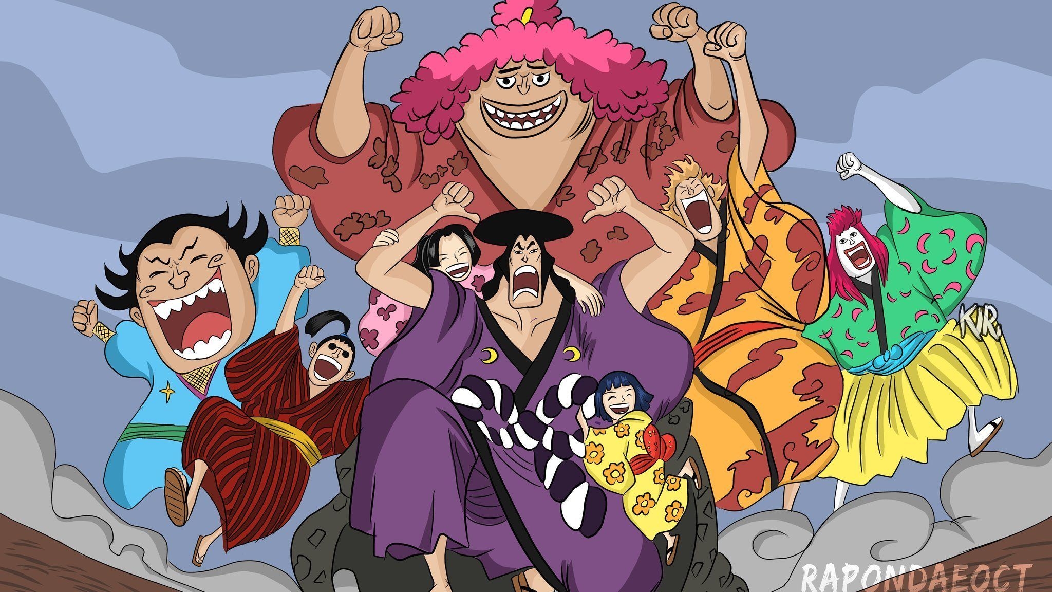 2050x1160 One Piece Chapter 972 Raw Scans Spoilers: Oden Saves the Scabbards, Desktop