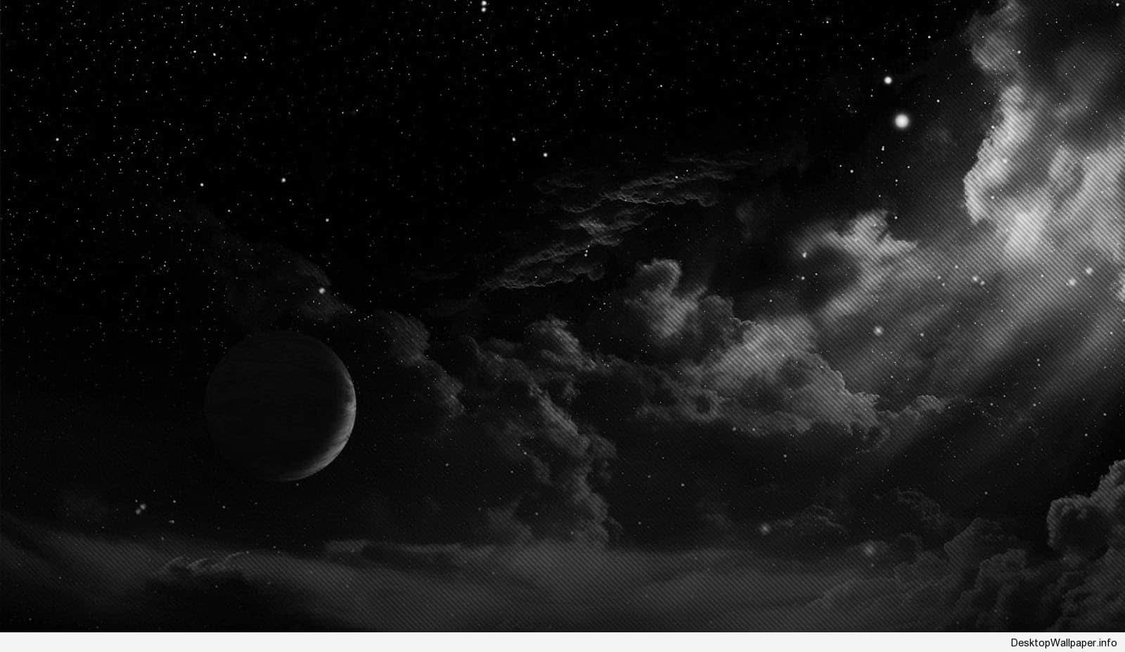 1600x930 Download Wallpaper Black And White Aesthetic HD, Desktop