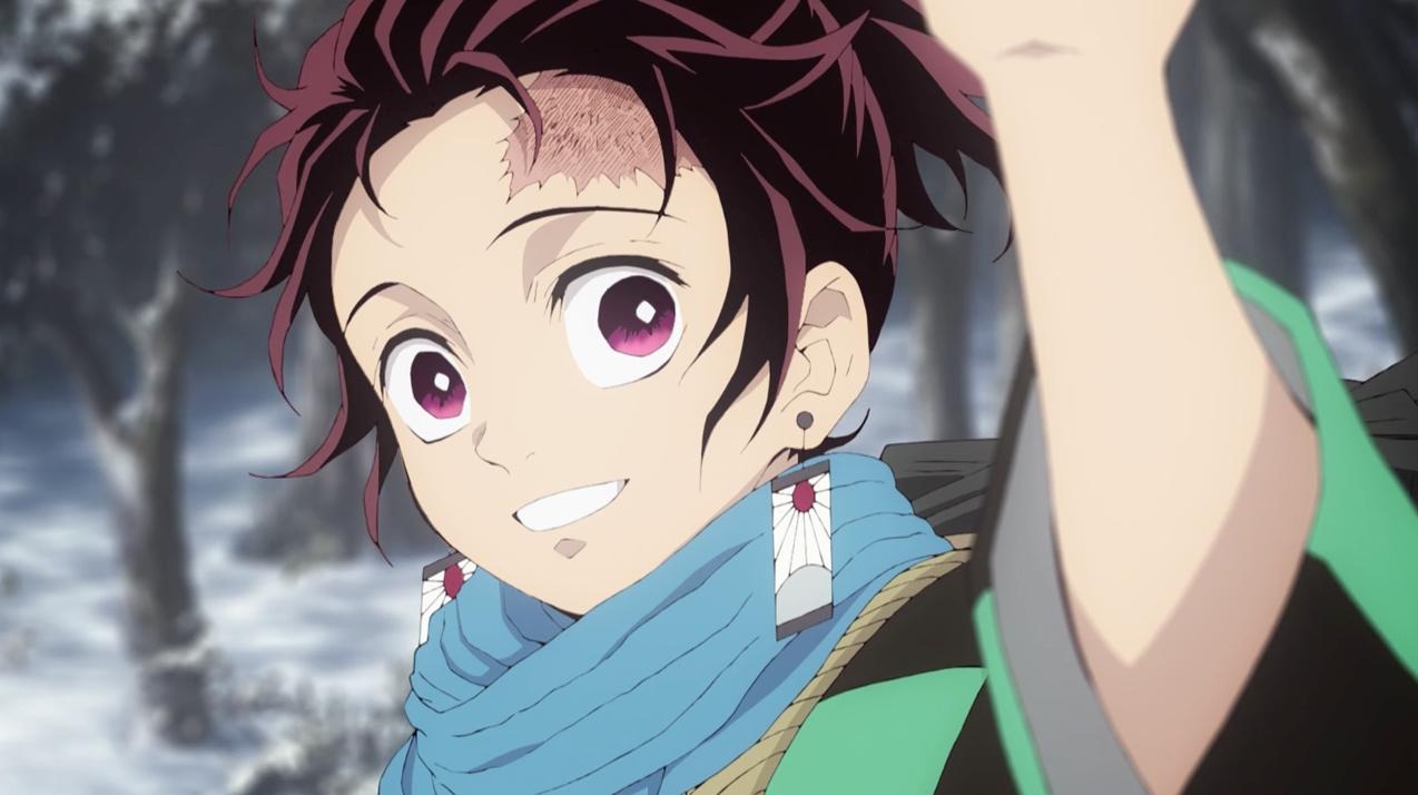 1280x720 Crunchyroll want to protect Tanjiro's smile, Desktop