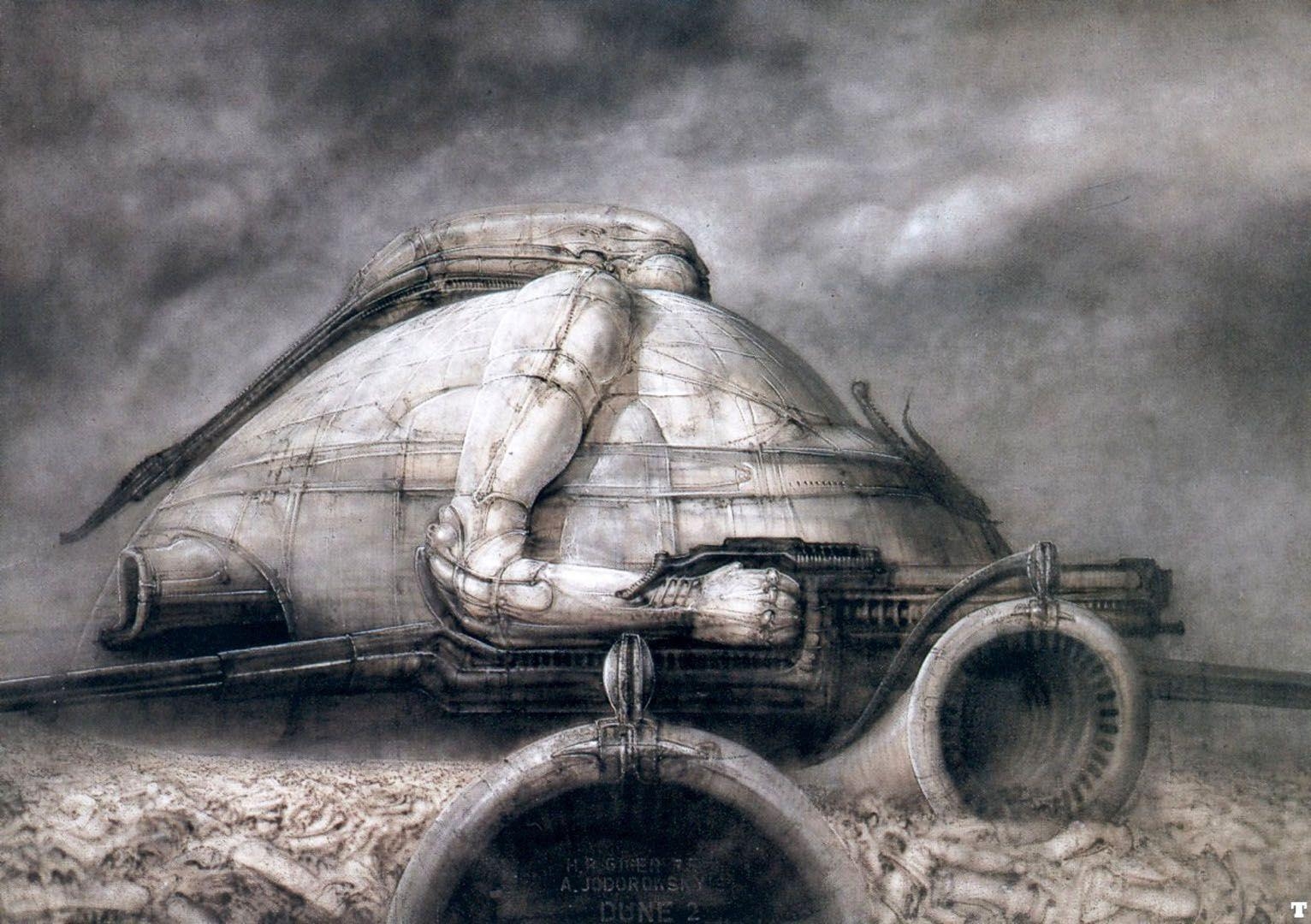 1540x1080 Dune Ii Fiction H R Giger, Desktop