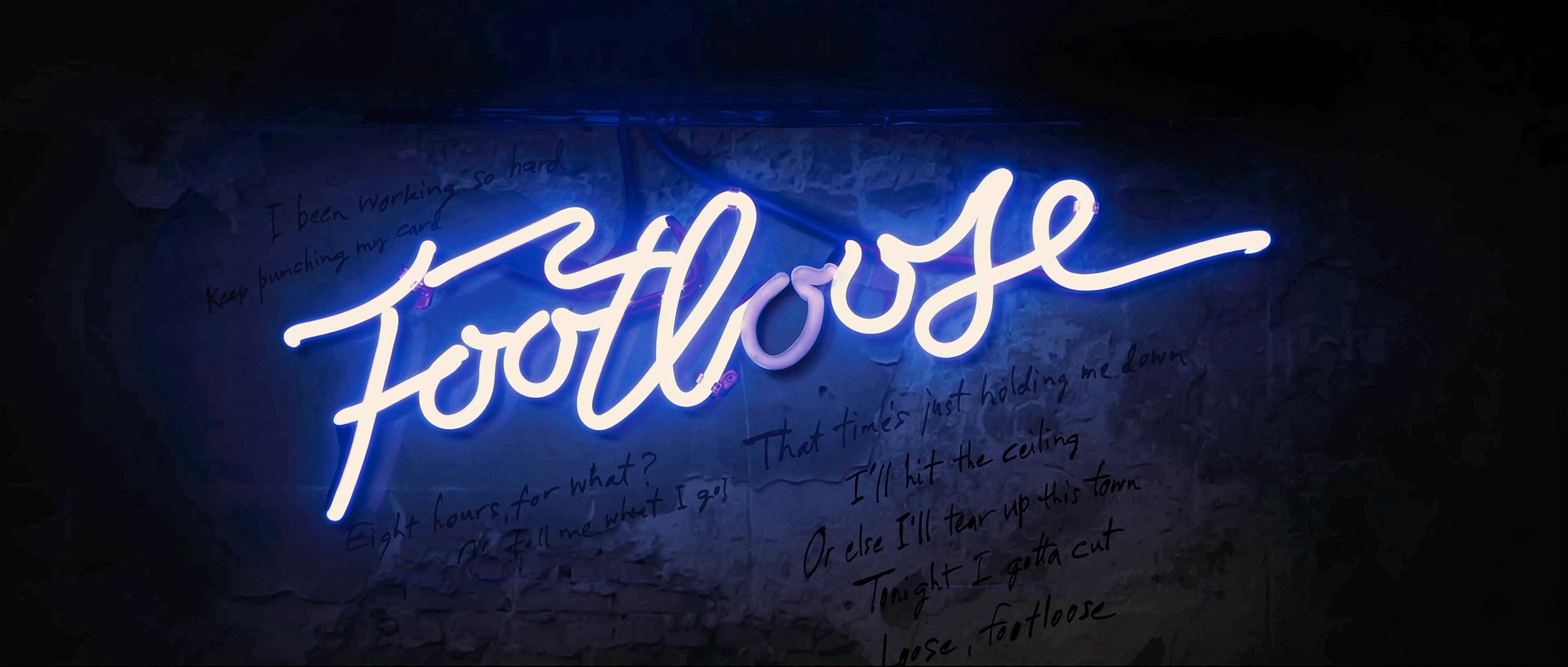 3000x1280 Footloose Logos, Dual Screen