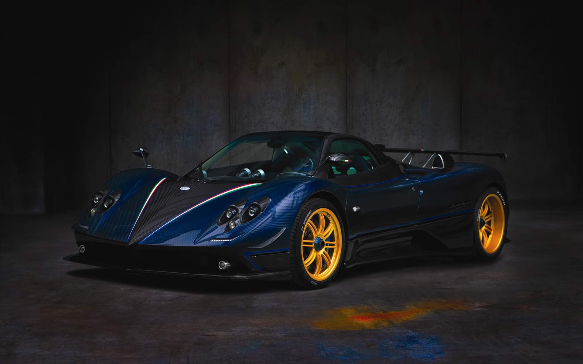 1920x1200 Hd Supercars Wallpaper Blue Pagani Zonda Supercar HD Wallpaper, Desktop