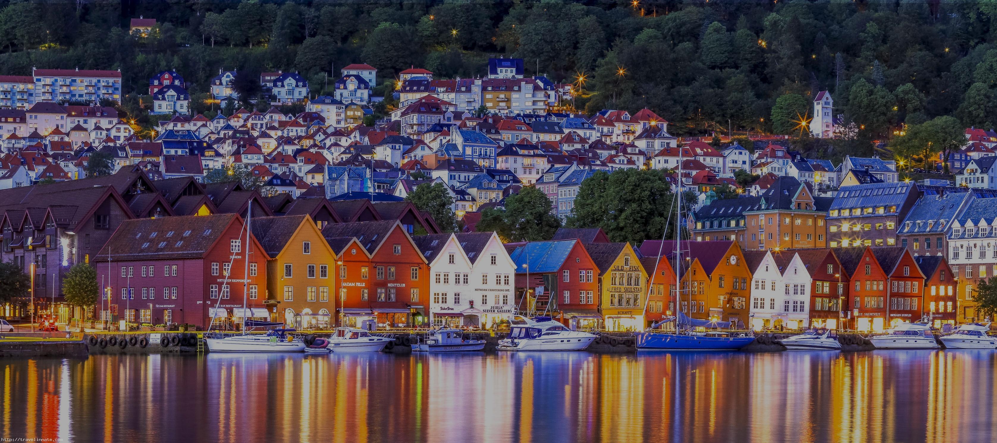 3360x1500 Bergen Wallpaper 12 X 1491, Dual Screen