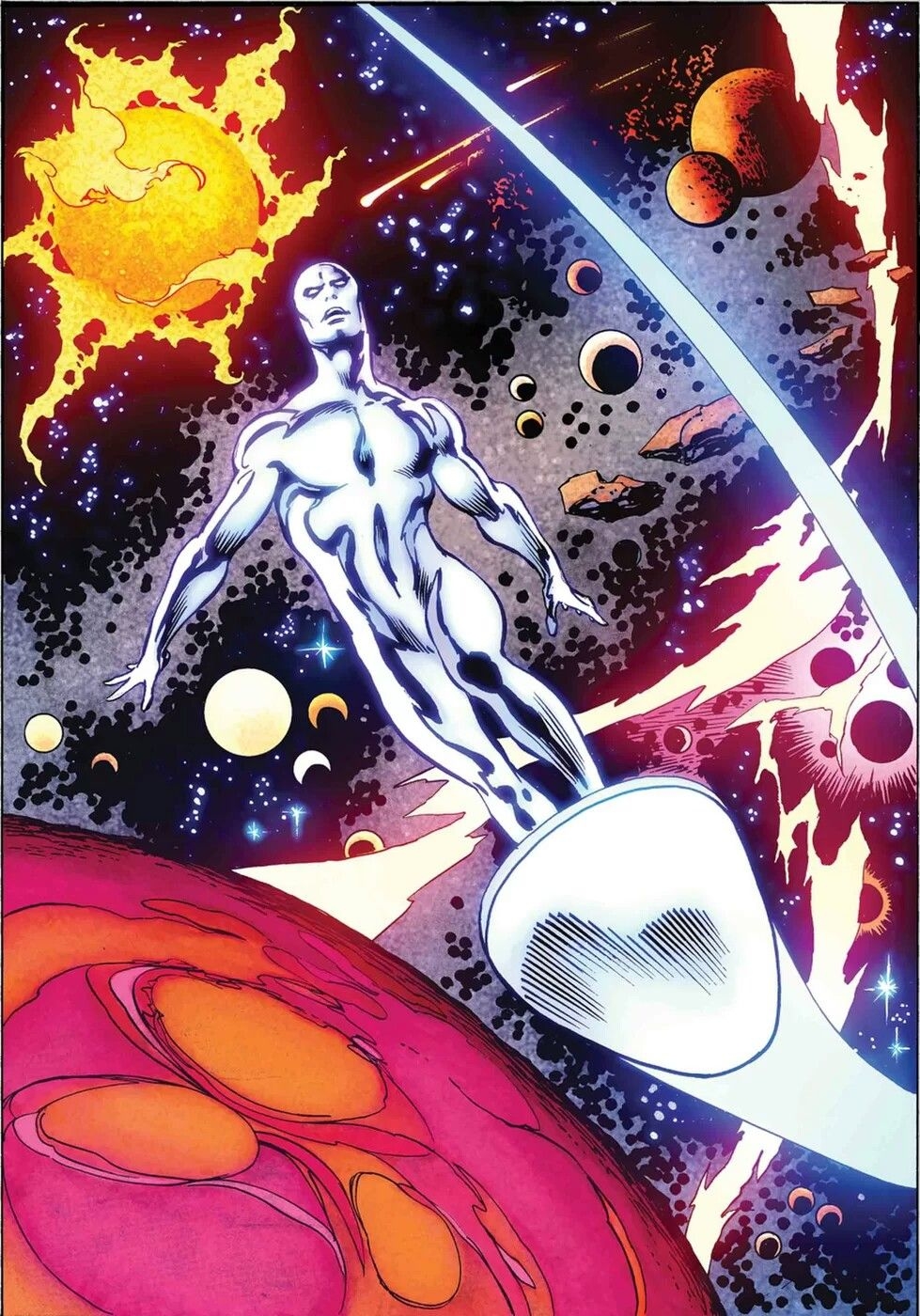 980x1400 Defenders Silver Surfer Variant, Phone