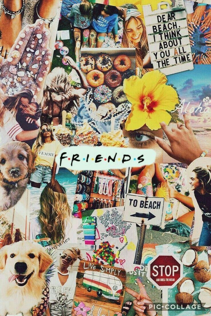 740x1110 Friends tv show. Collage, Phone