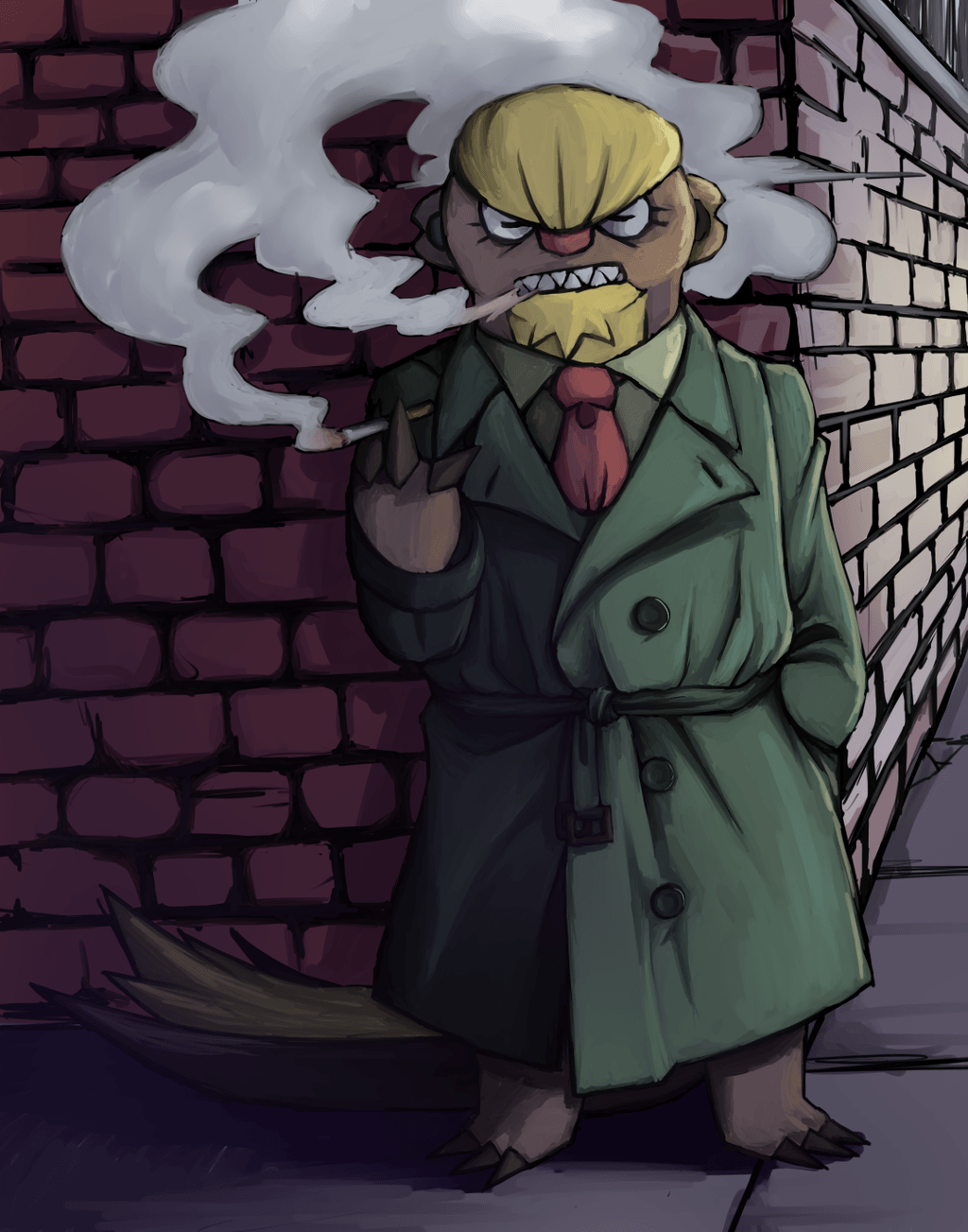 1030x1310 Detective Gumshoos, Phone